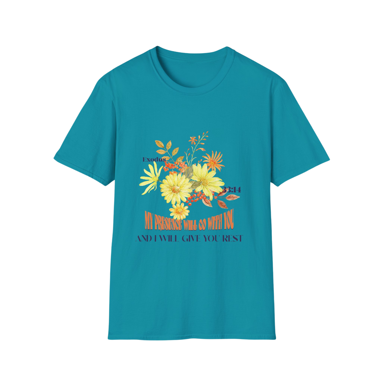 My Presence Will Go With You Faith-Based Apparel for Women & Men