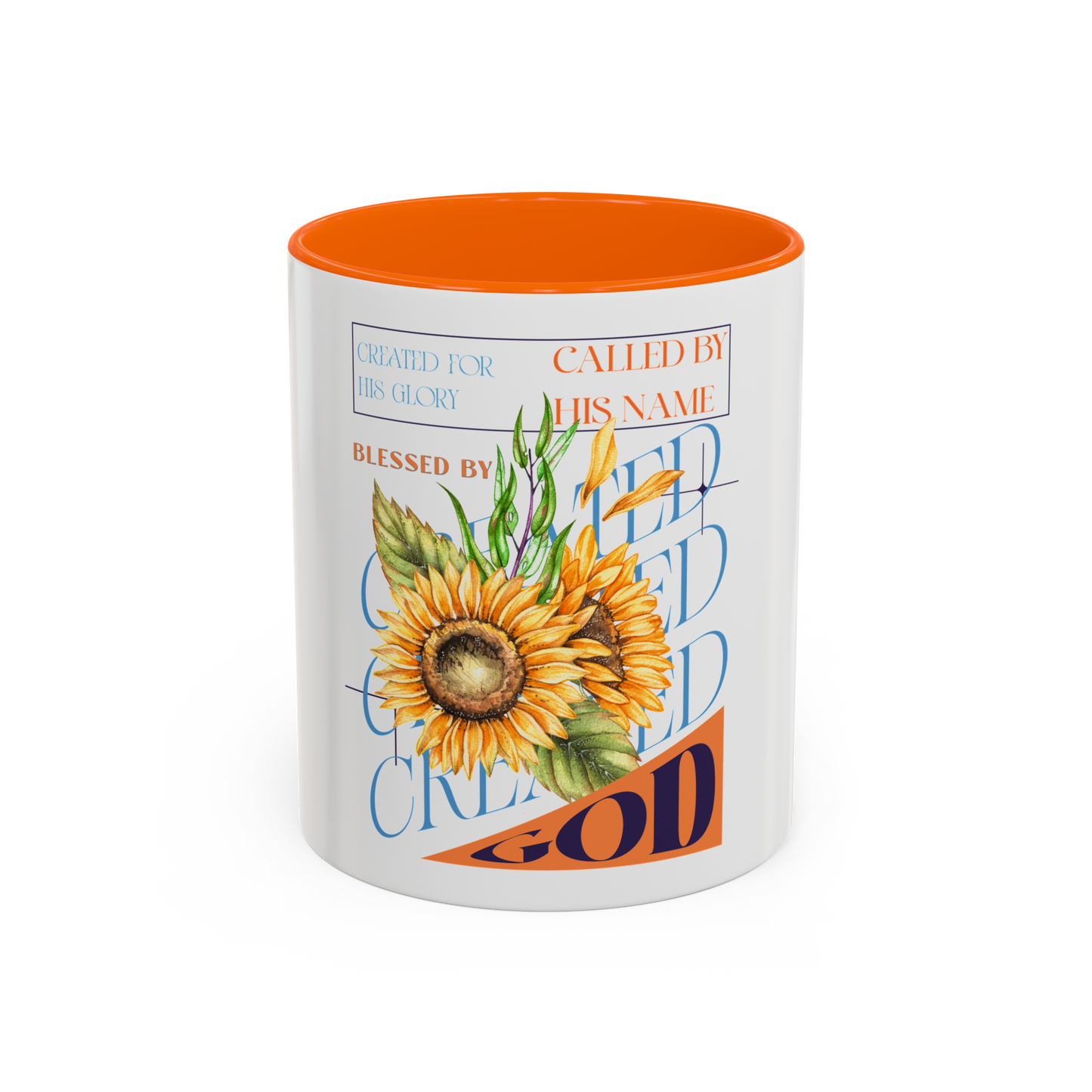 Created for His Glory Christian Coffee Cup