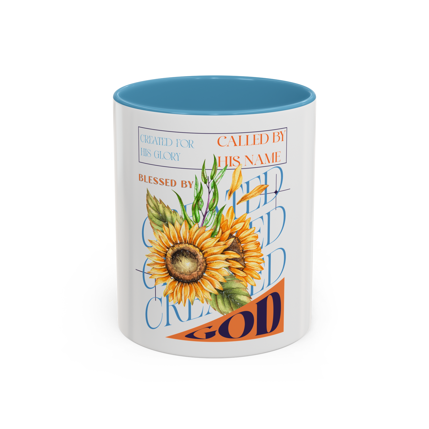 Created for His Glory Christian Coffee Cup