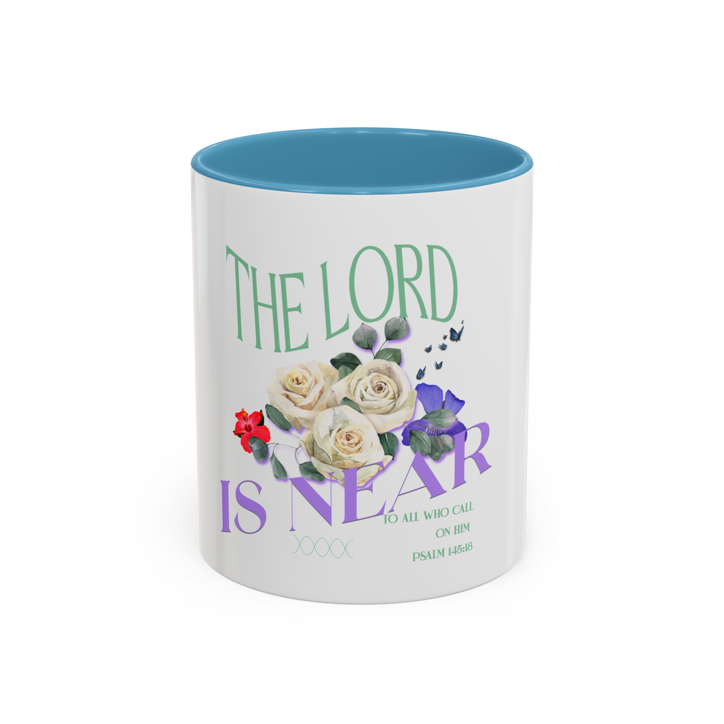 The Lord Is Near Christian Coffee Cup