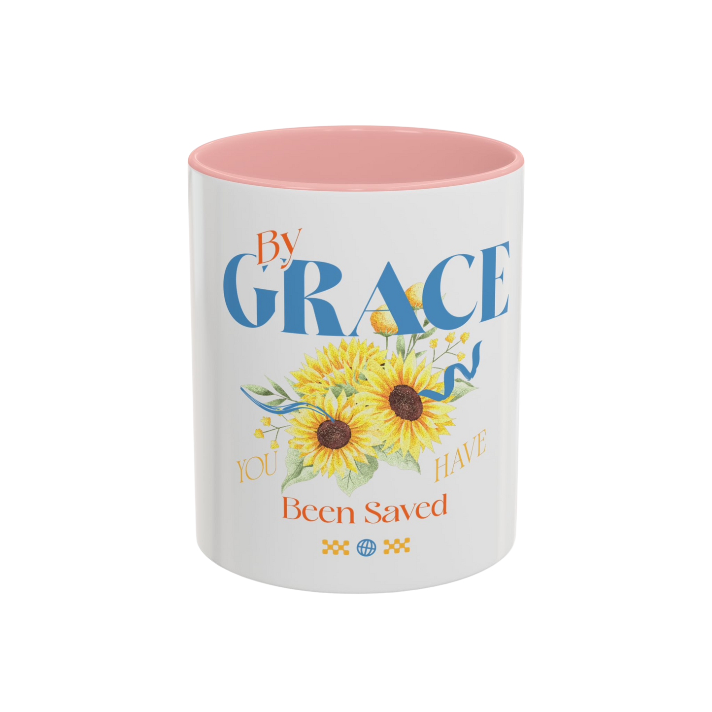 By Grace You Have Been Saved Christian Coffee Cup