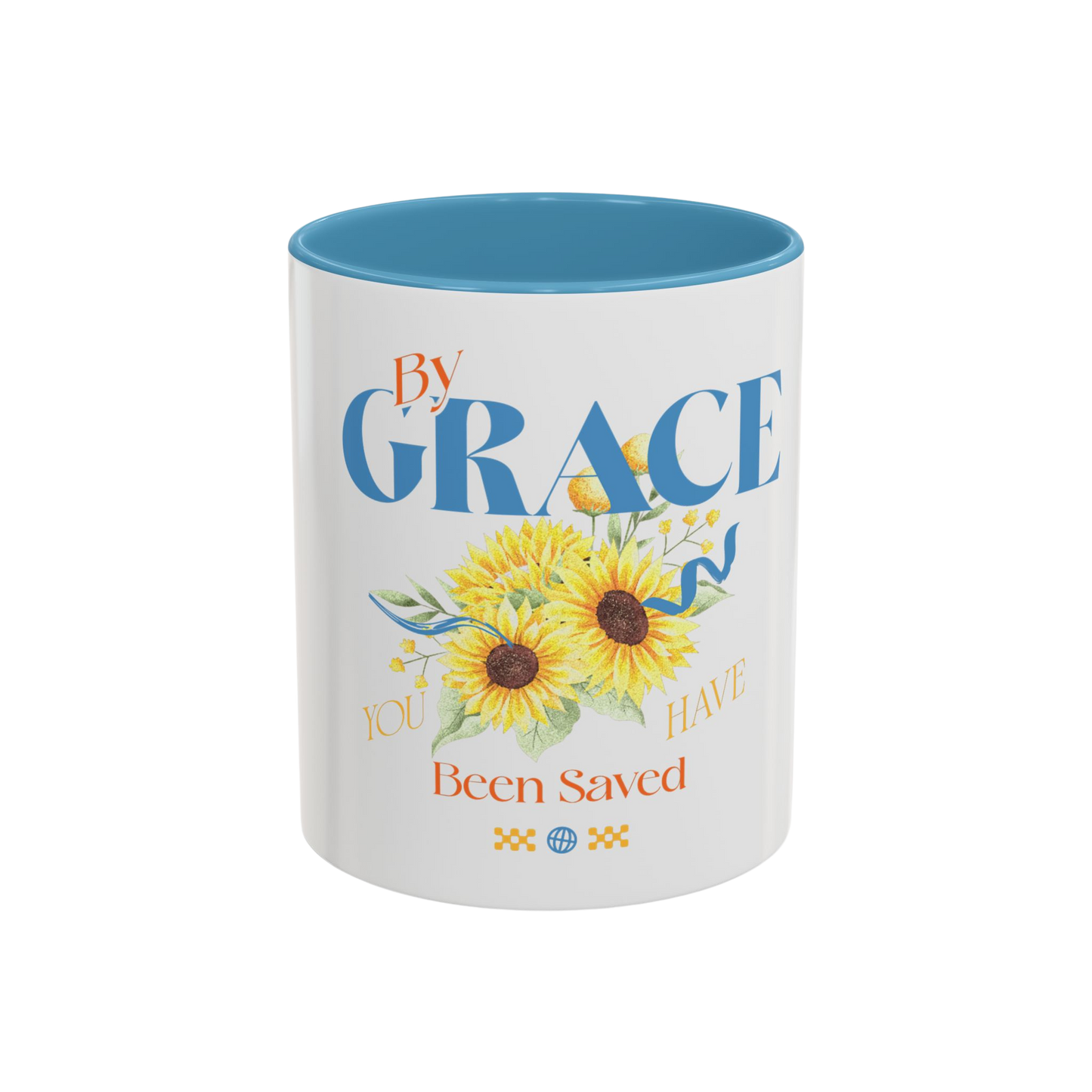 By Grace You Have Been Saved Christian Coffee Cup