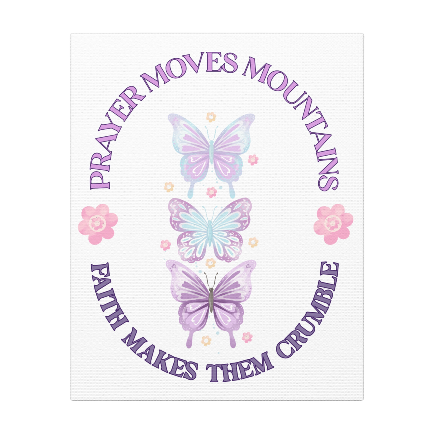 Faith Moves Mountains Scripture Print