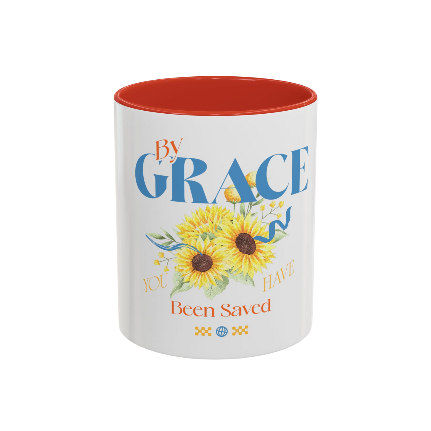 By Grace You Have Been Saved Christian Coffee Cup