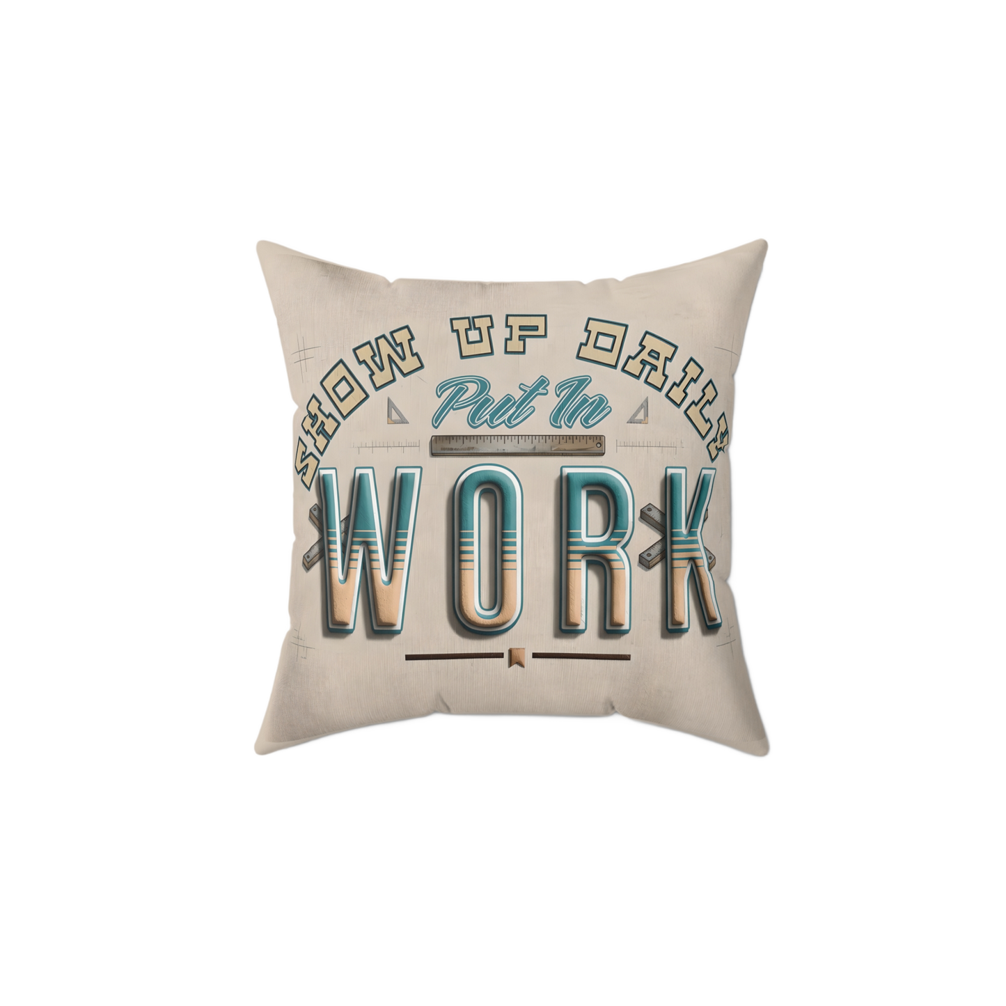 SHOW UP DAILY Rest Pillow