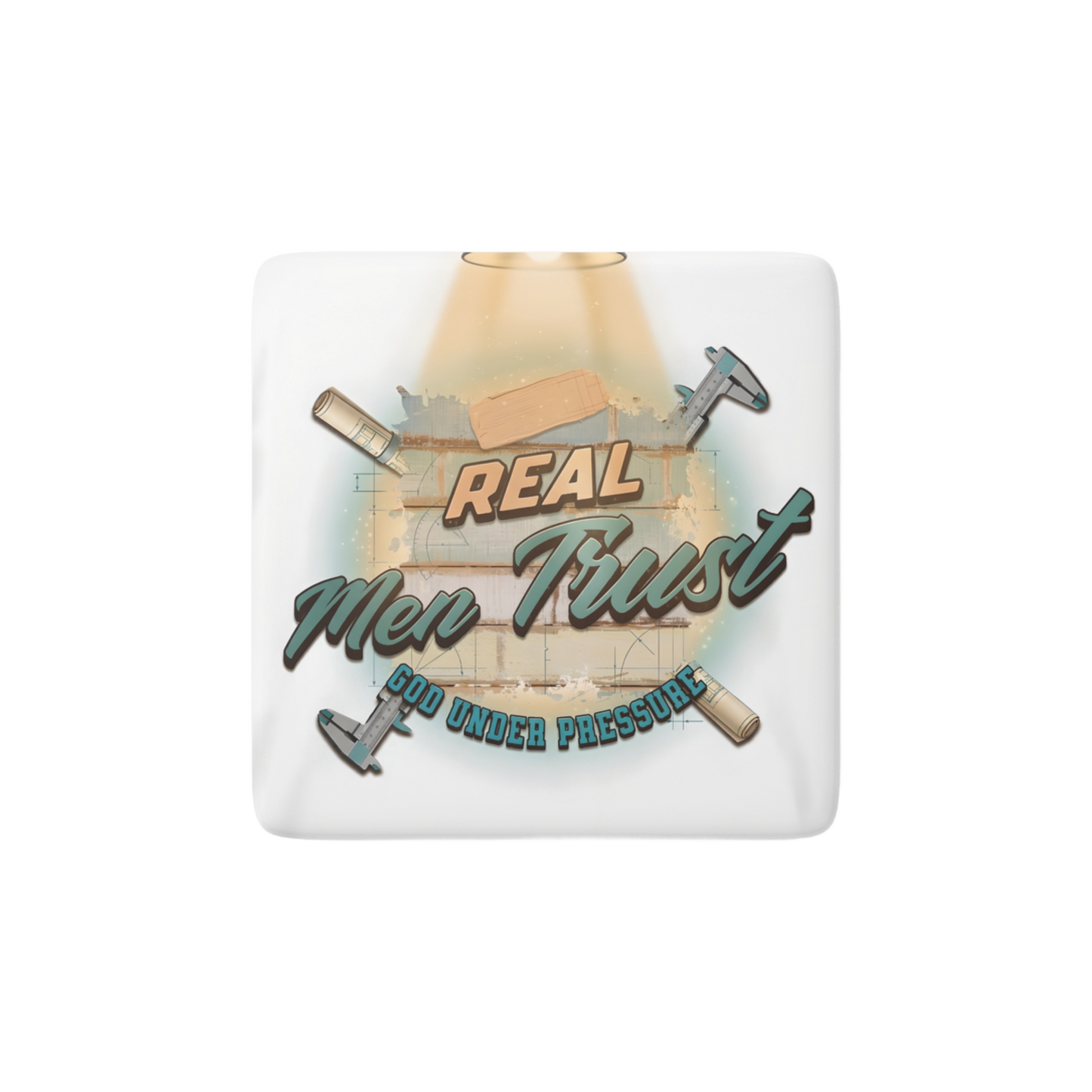 REAL MEAN TRUST GOD Reminder Tile
