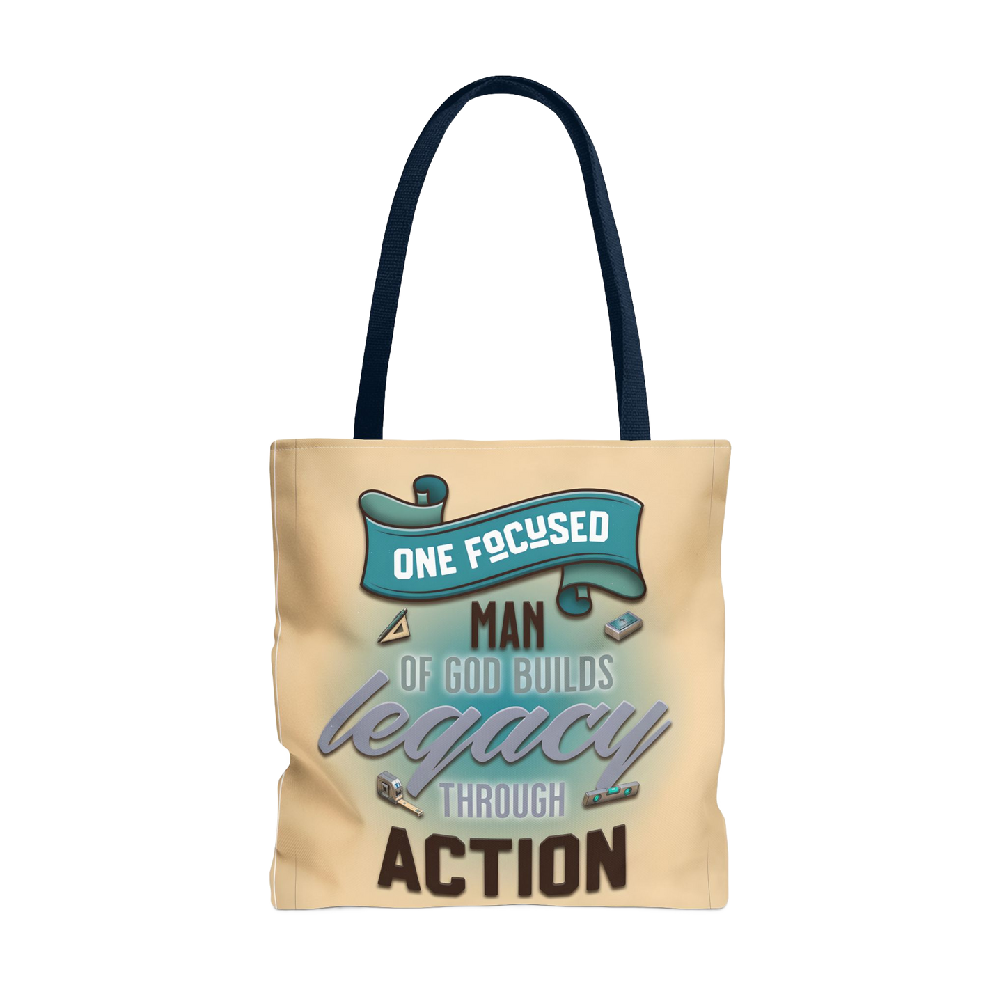ONE FOCUSED MAN Carry Tote