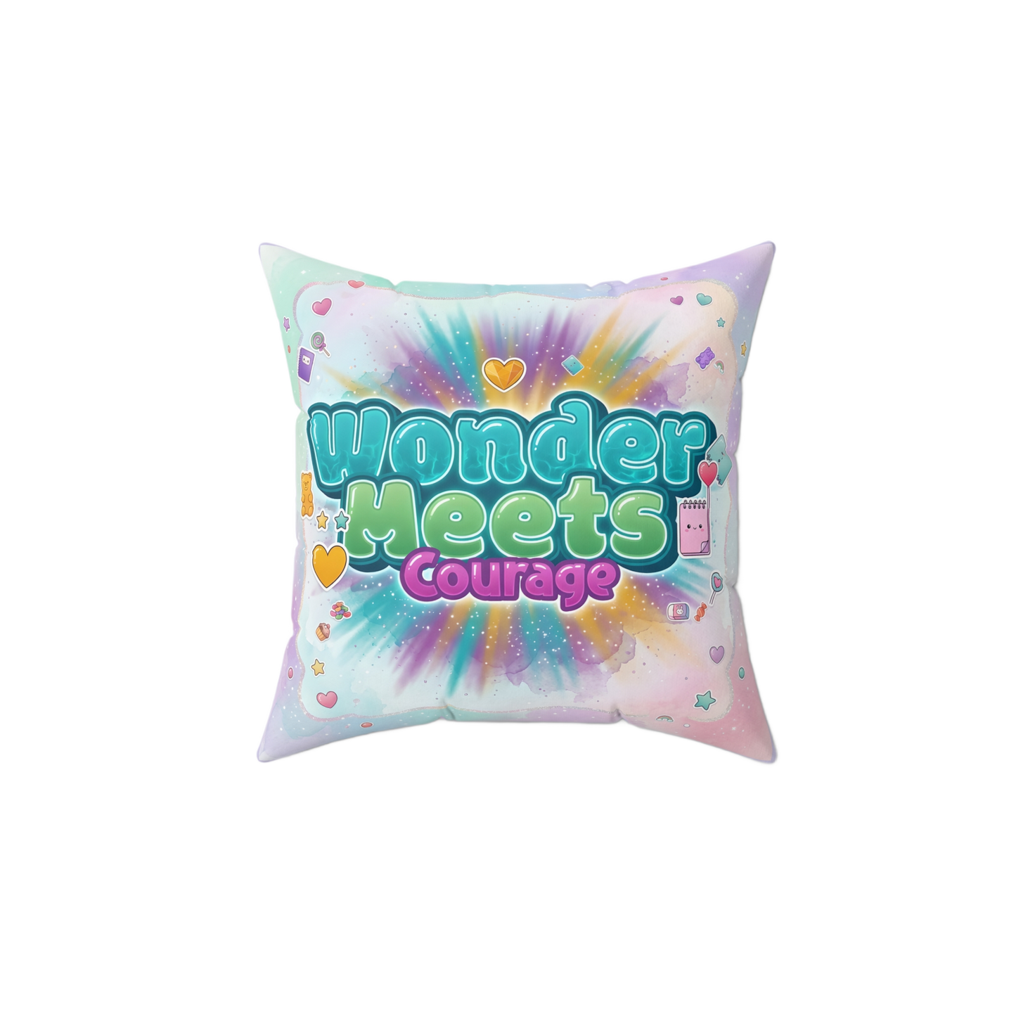 WONDER MEETS COURAGE Rest Pillow