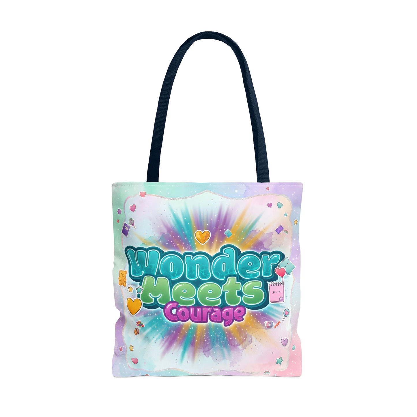 WONDER MEETS COURAGE Carry Tote