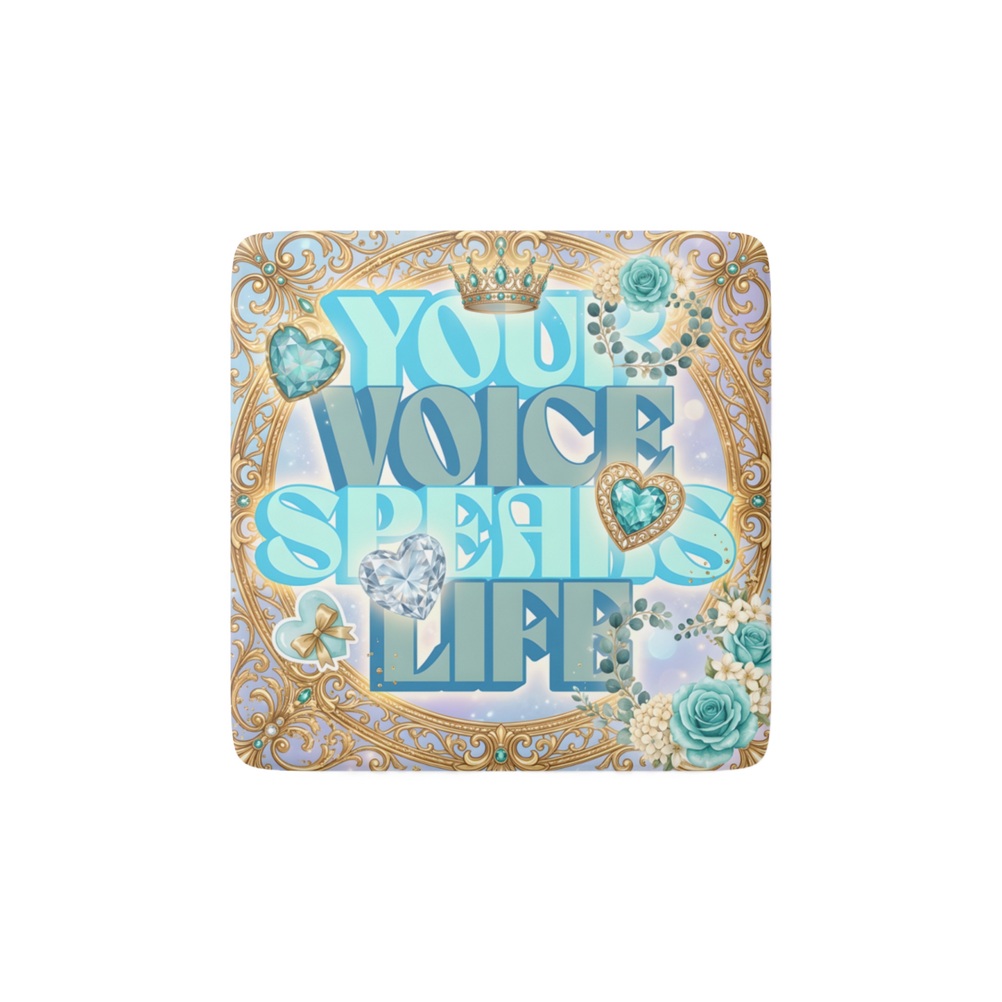 YOUR VOICE SPEAKS LIFE Reminder Tile
