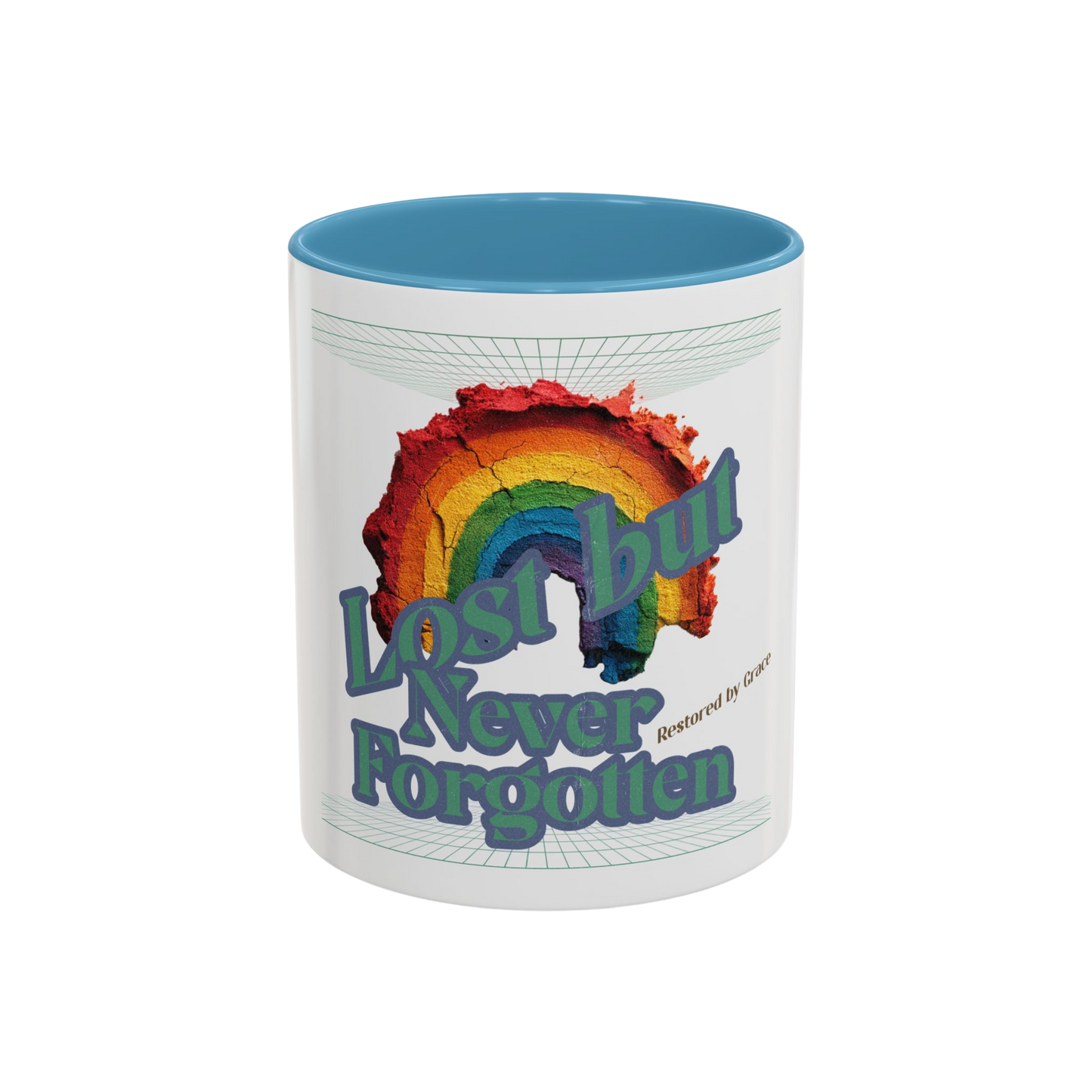 Lost But Never Forgotten Christian Coffee Cup