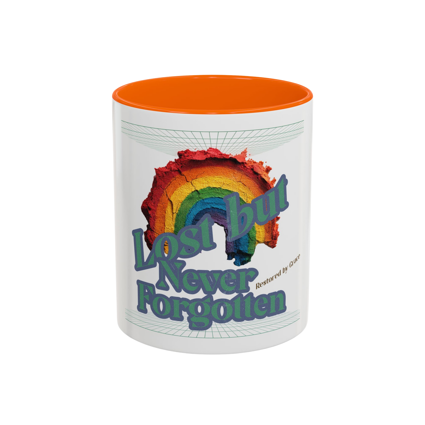 Lost But Never Forgotten Christian Coffee Cup