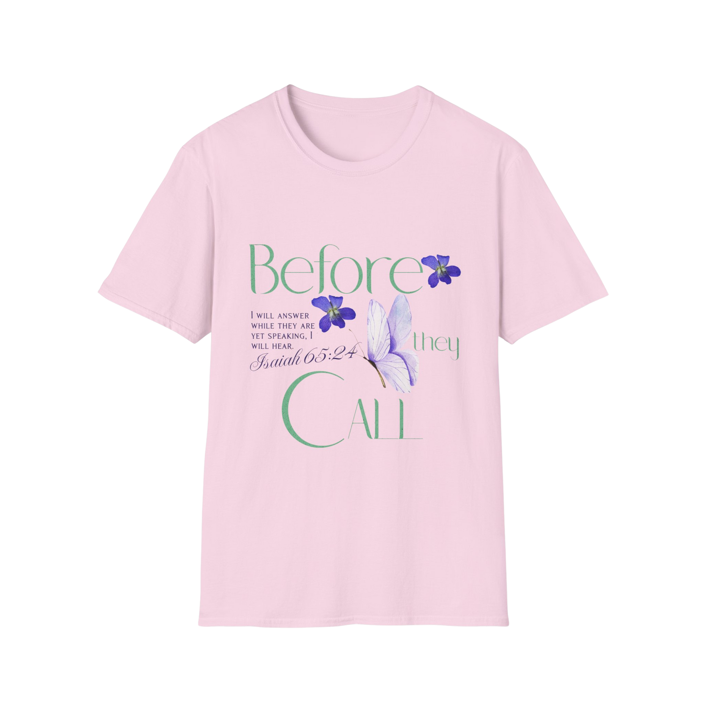 Before They Call, I Will Answer Faith-Based Apparel for Women & Men