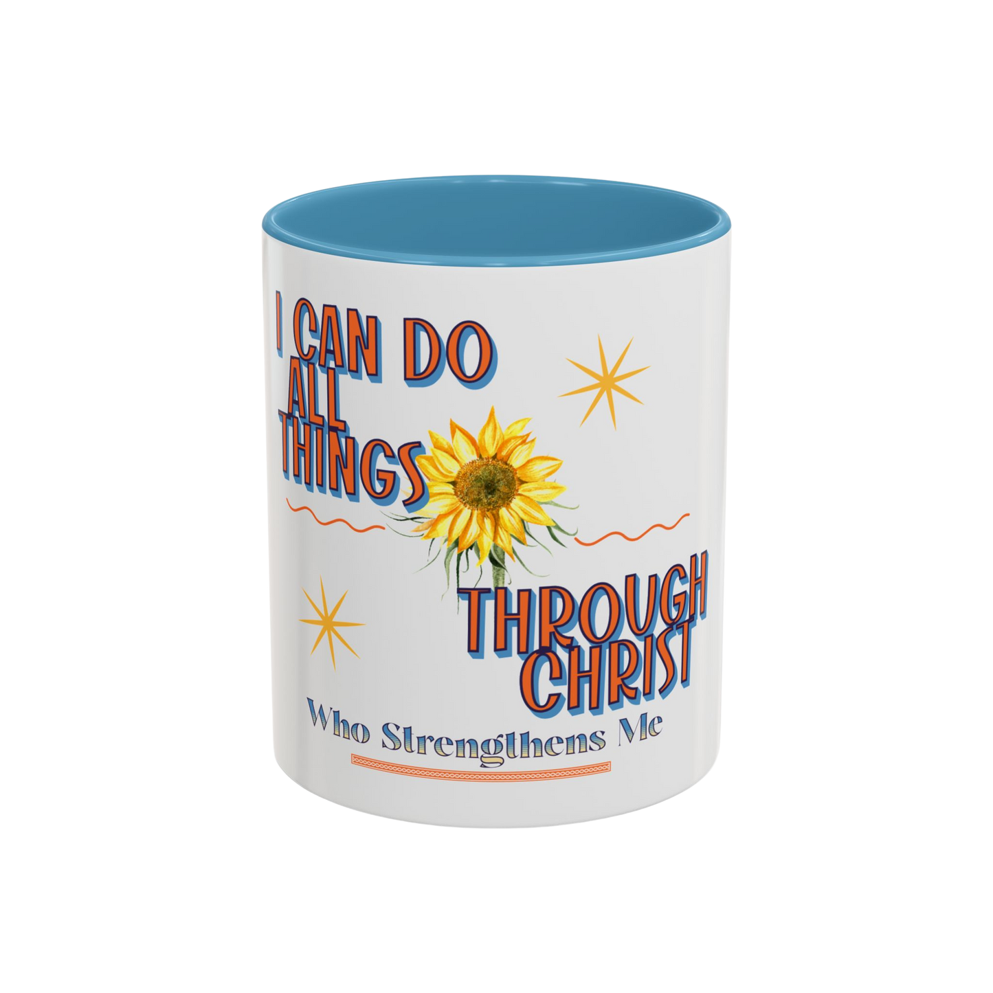 I Can Do All Things Through Christ Christian Coffee Cup
