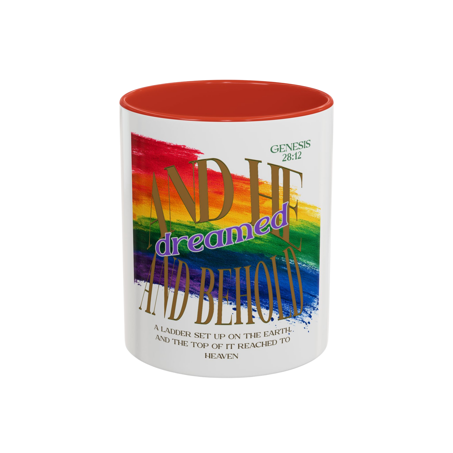 And He Dreamed Christian Coffee Cup