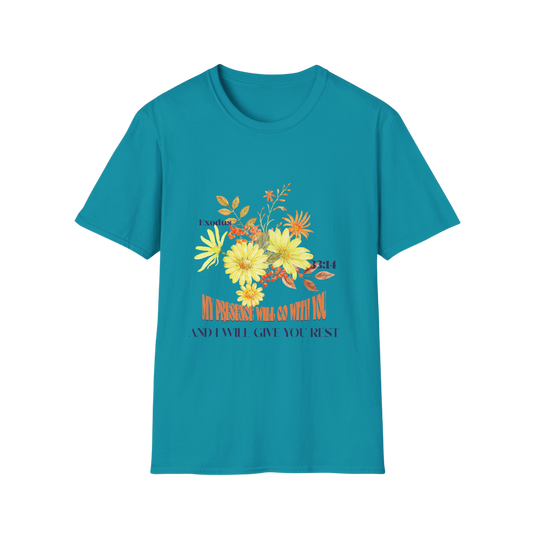 My Presence Will Go With You Faith-Based Apparel for Women & Men