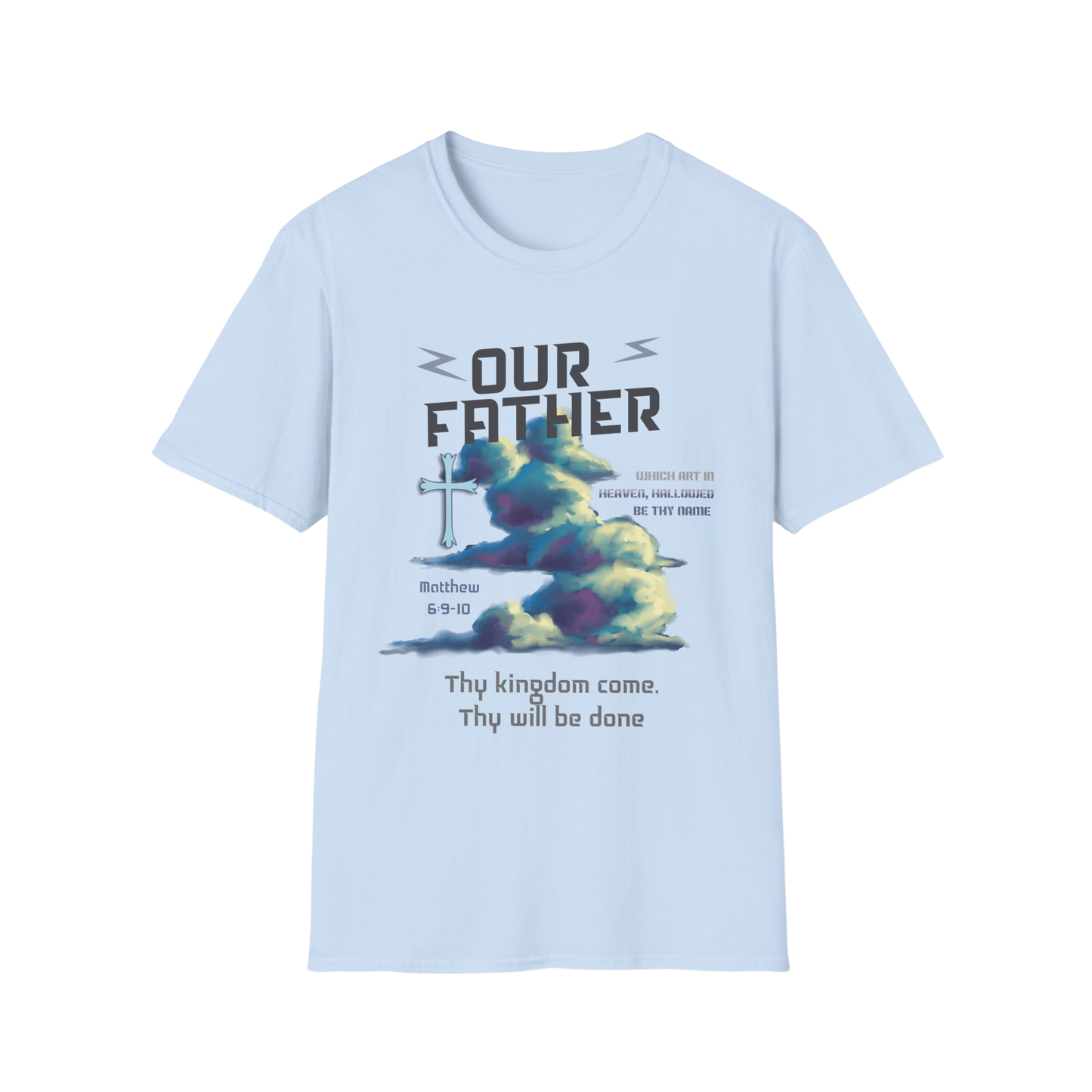 Our Father, Which Art in Heaven Faith-Based Apparel for Women & Men