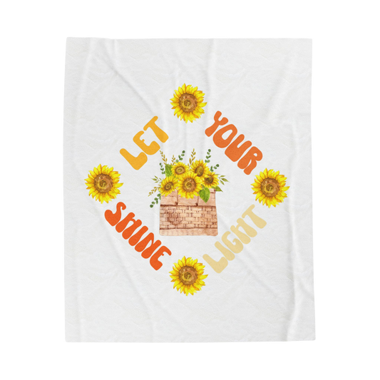 Let Your Light Shine Scripture Throw