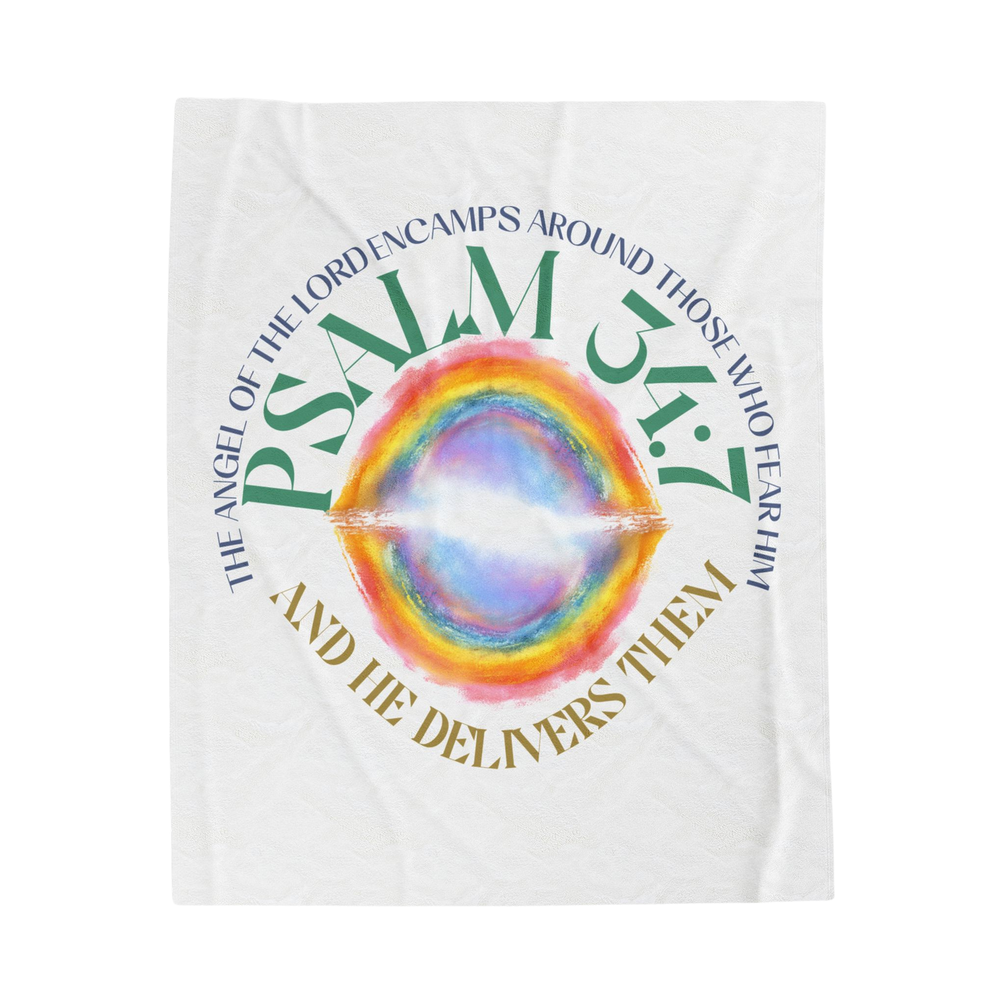 The Angel of the Lord Scripture Throw