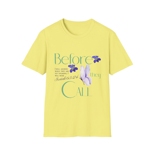Before They Call, I Will Answer Faith-Based Apparel for Women & Men