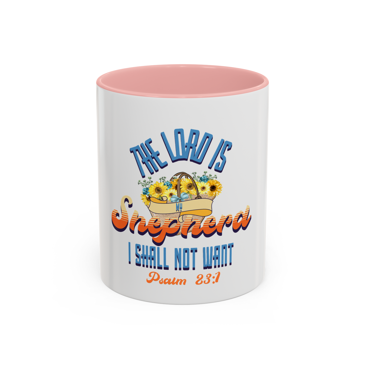 The Lord is My Shepherd Christian Coffee Cup