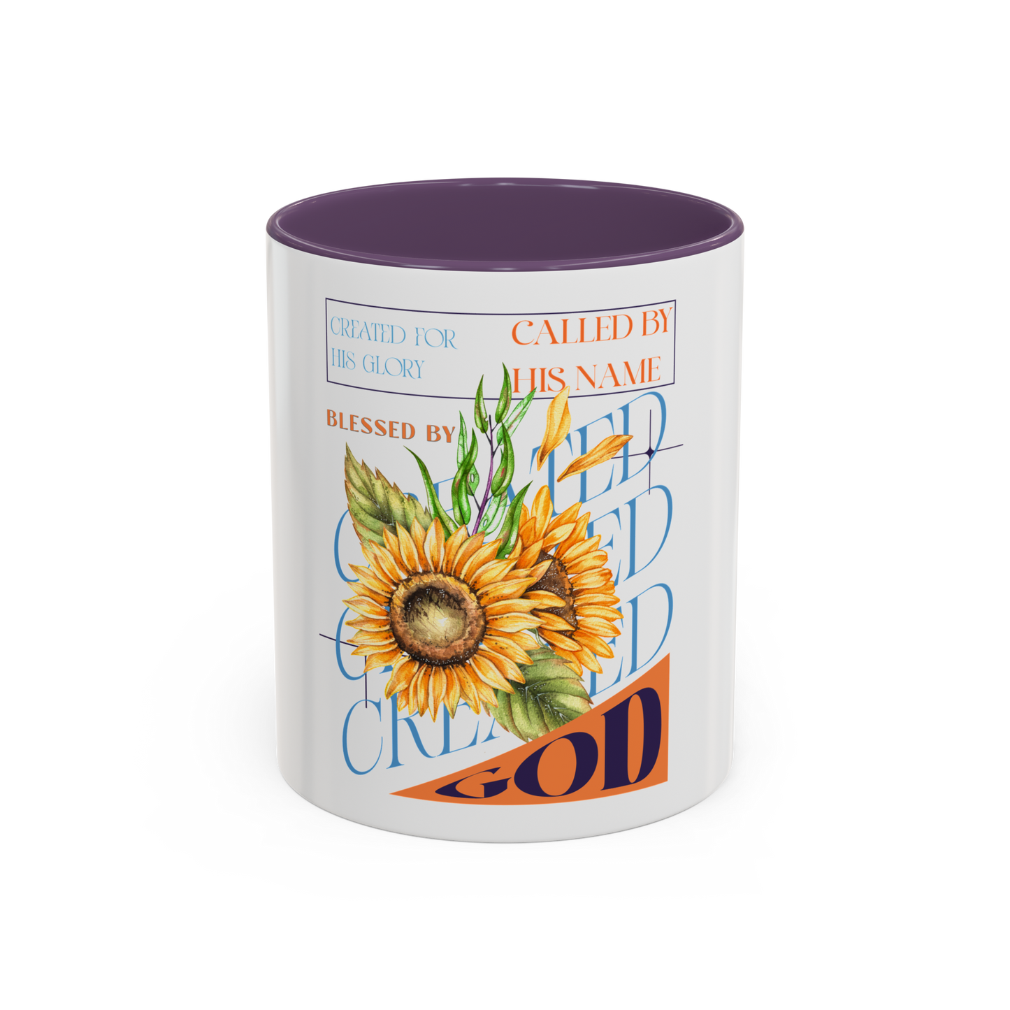 Created for His Glory Christian Coffee Cup