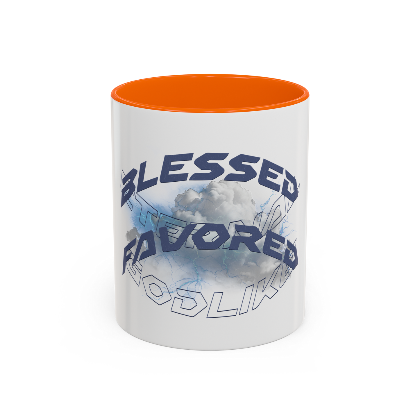 Blessed & Favored Christian Coffee Cup