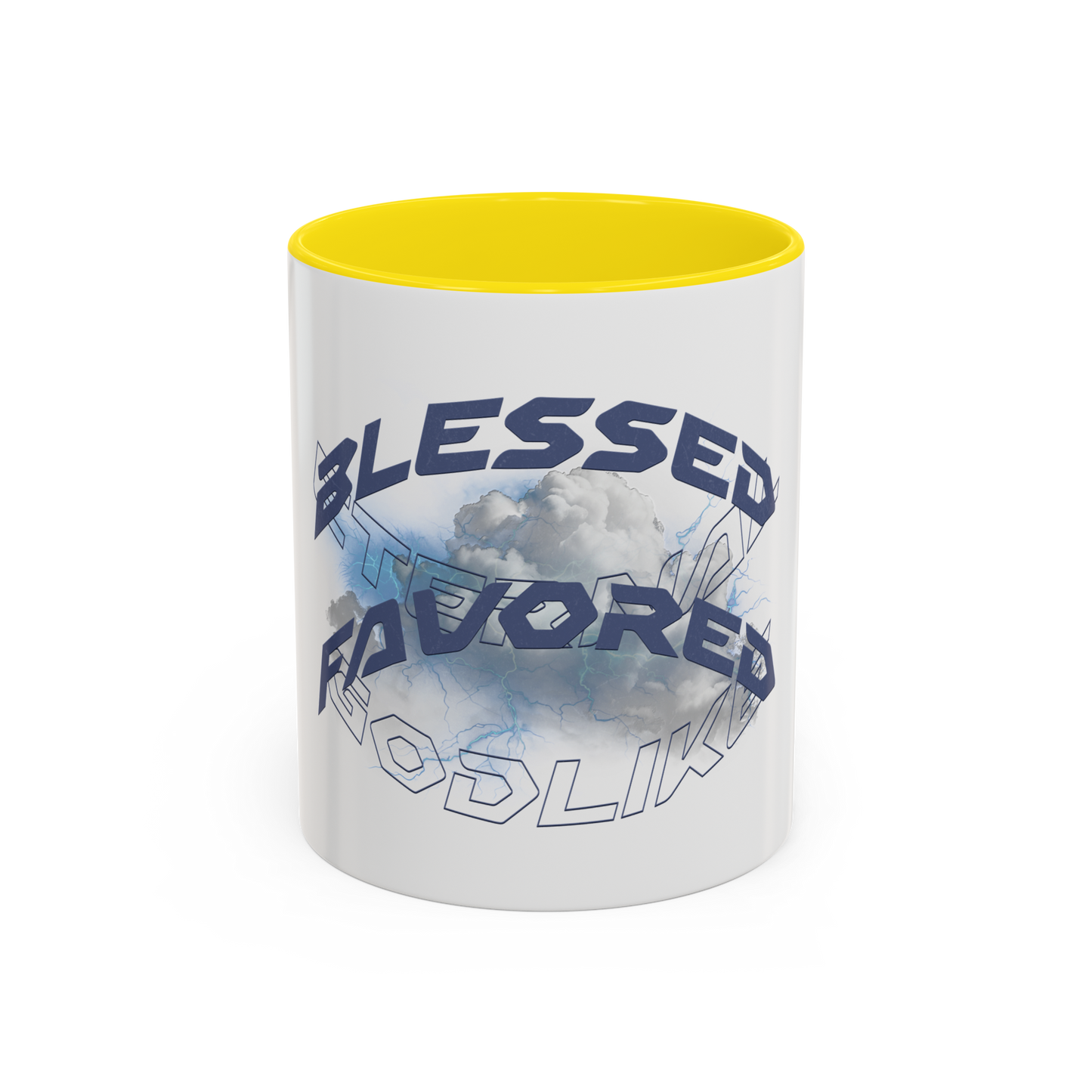 Blessed & Favored Christian Coffee Cup
