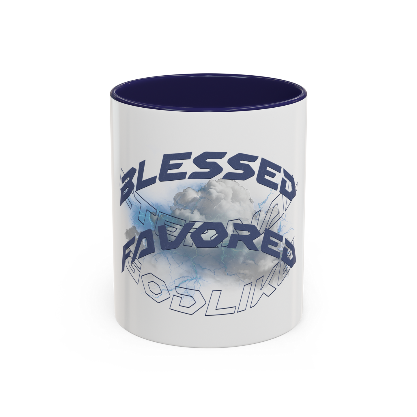Blessed & Favored Christian Coffee Cup