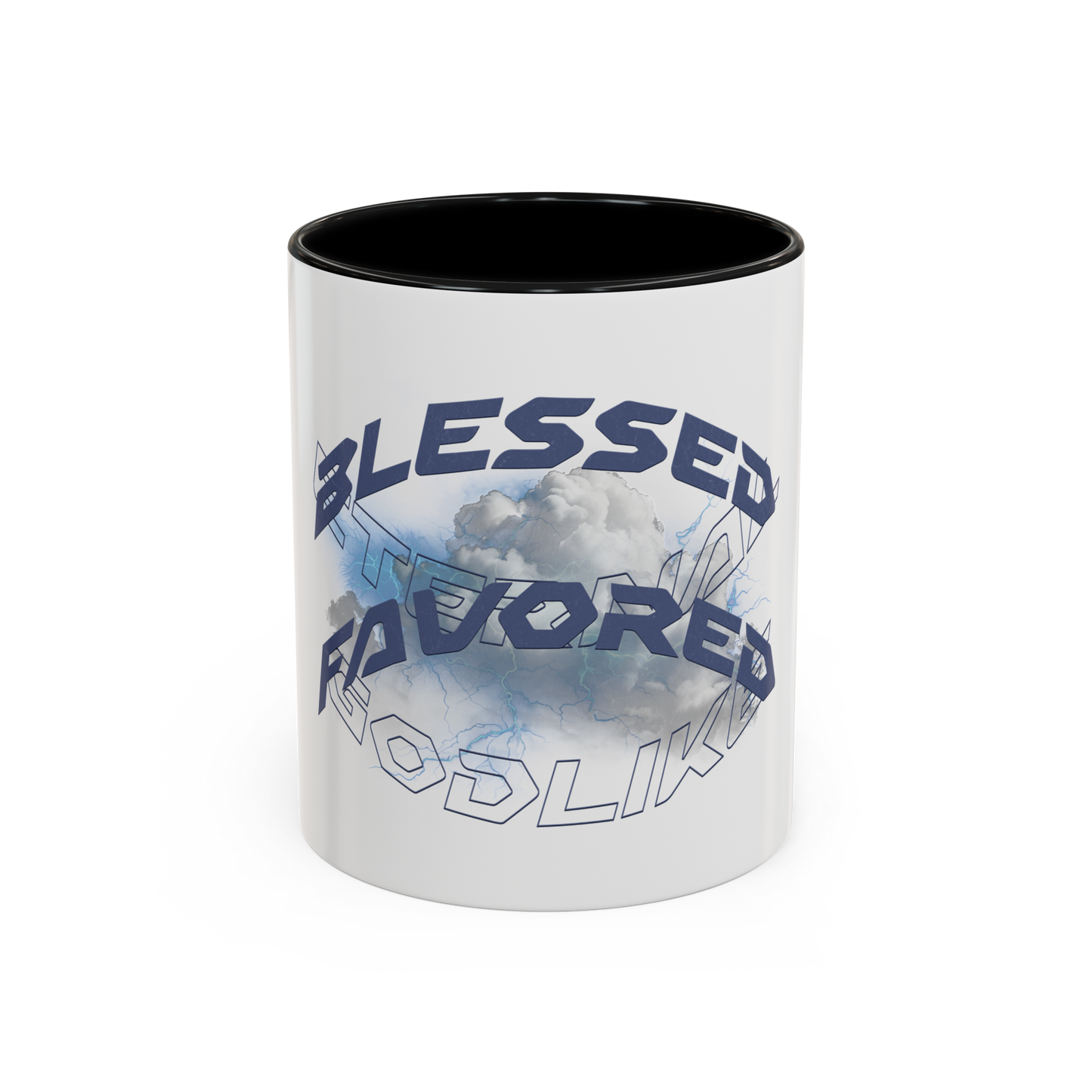 Blessed & Favored Christian Coffee Cup