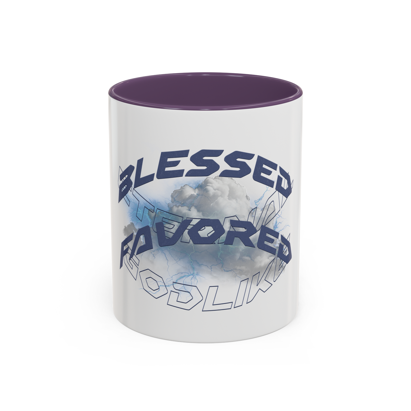Blessed & Favored Christian Coffee Cup