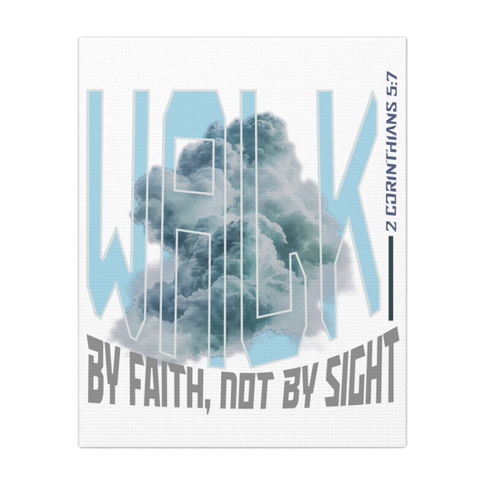 Walk By Faith Scripture Throw