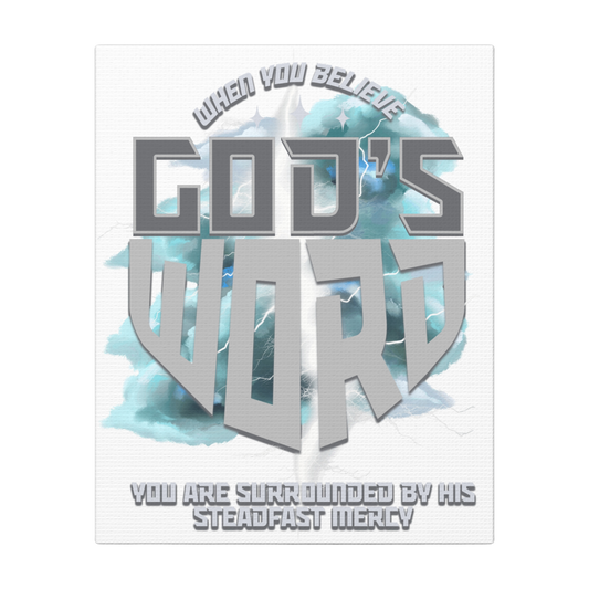 Believe God’s Word Scripture Print