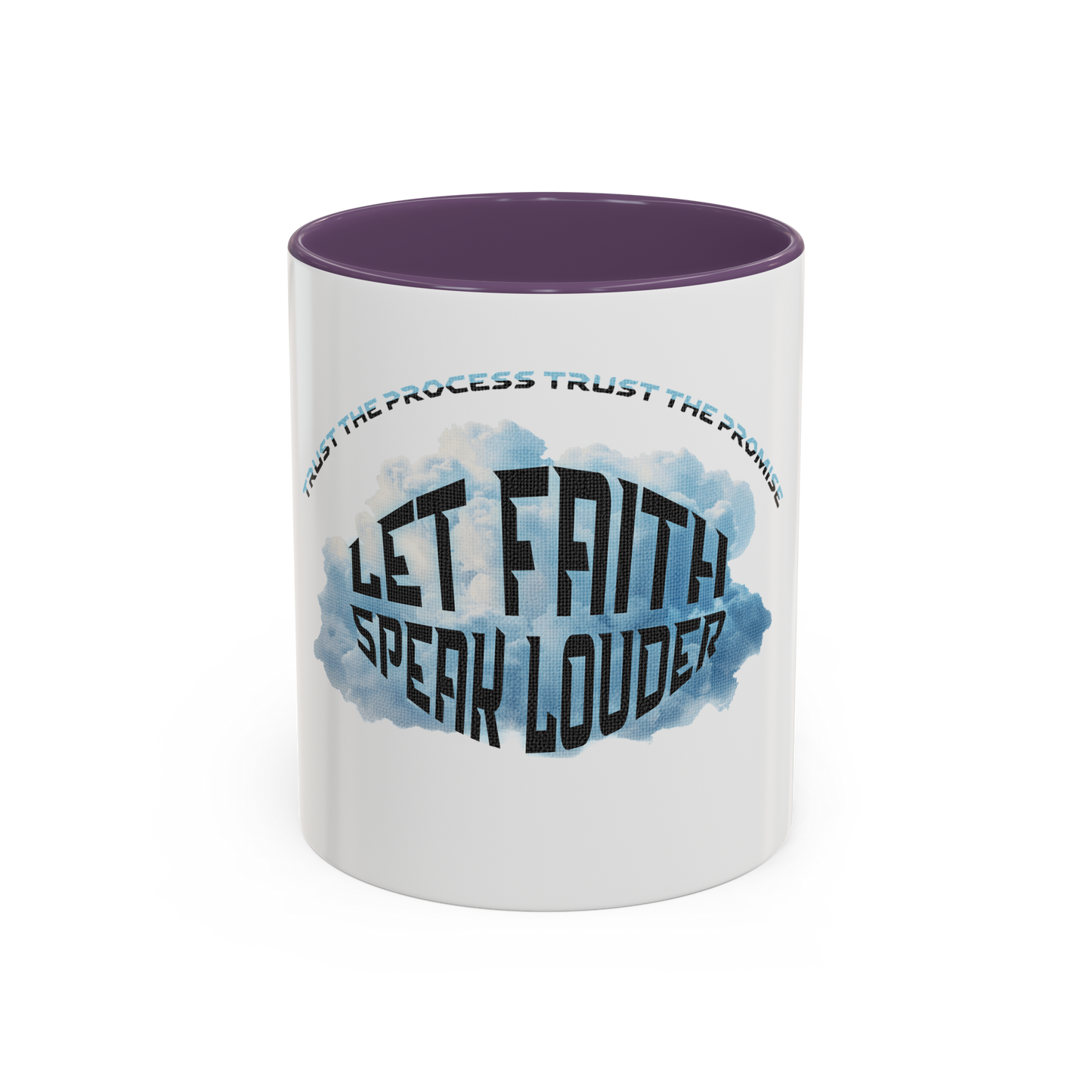 Let Faith Speak Louder Christian Coffee Cup