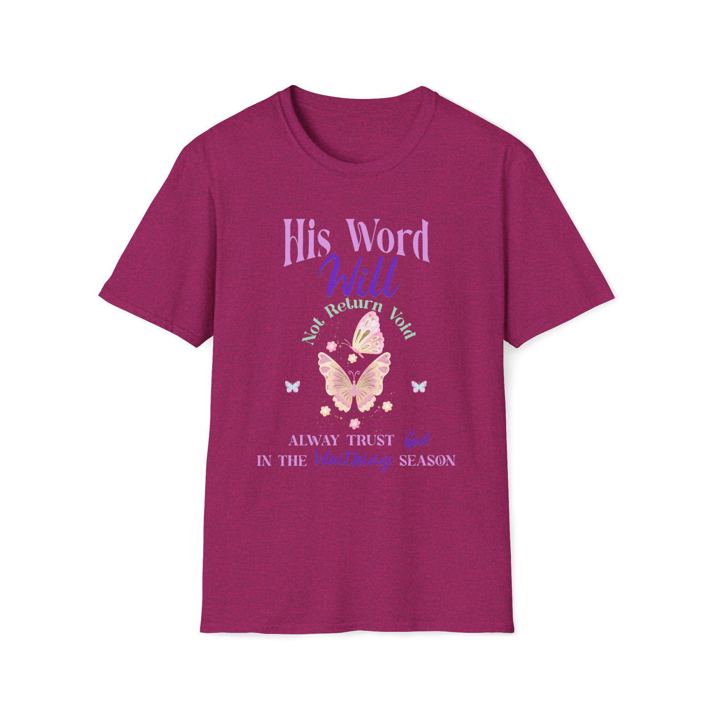Trust God in The Waiting Faith-Based Apparel for Women & Men