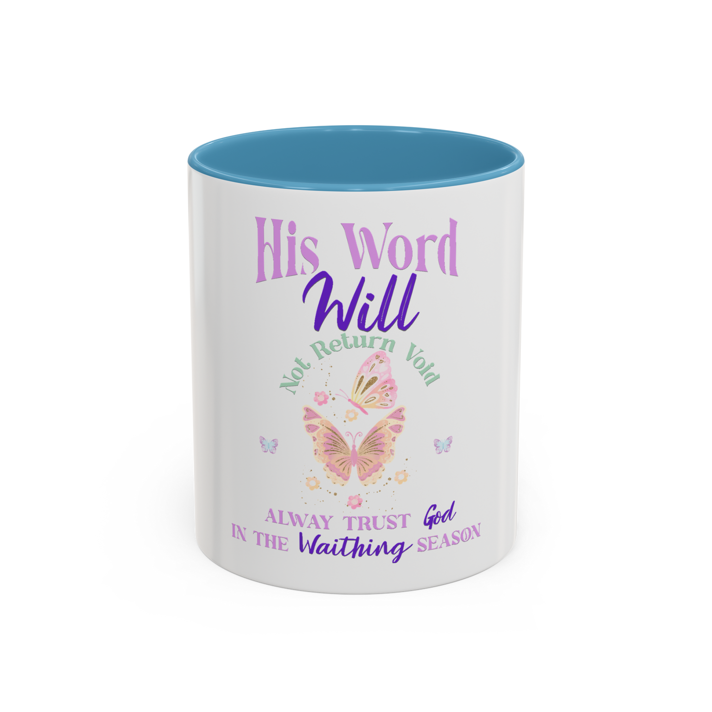 Trust God in The Waiting Christian Coffee Cup