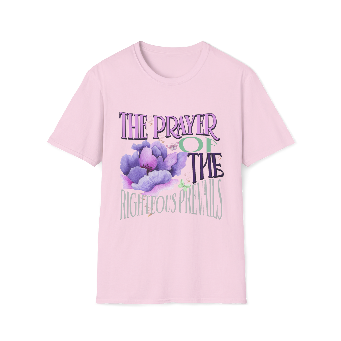 The Prayer Of The Righteous Faith-Based Apparel for Women & Men