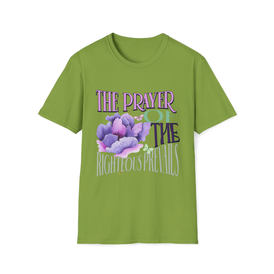 The Prayer Of The Righteous Faith-Based Apparel for Women & Men