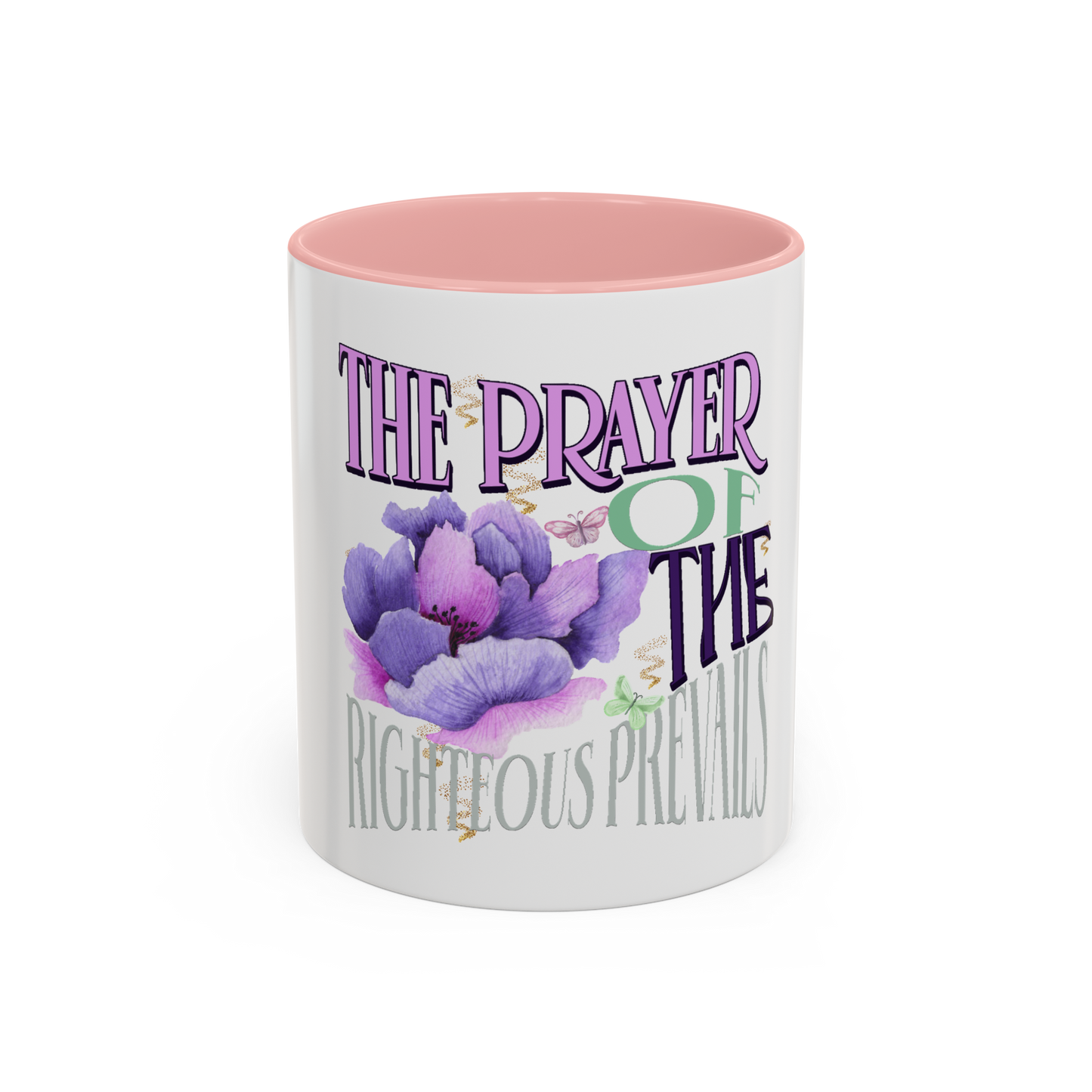 The Prayer Of The Righteous Christian Coffee Cup