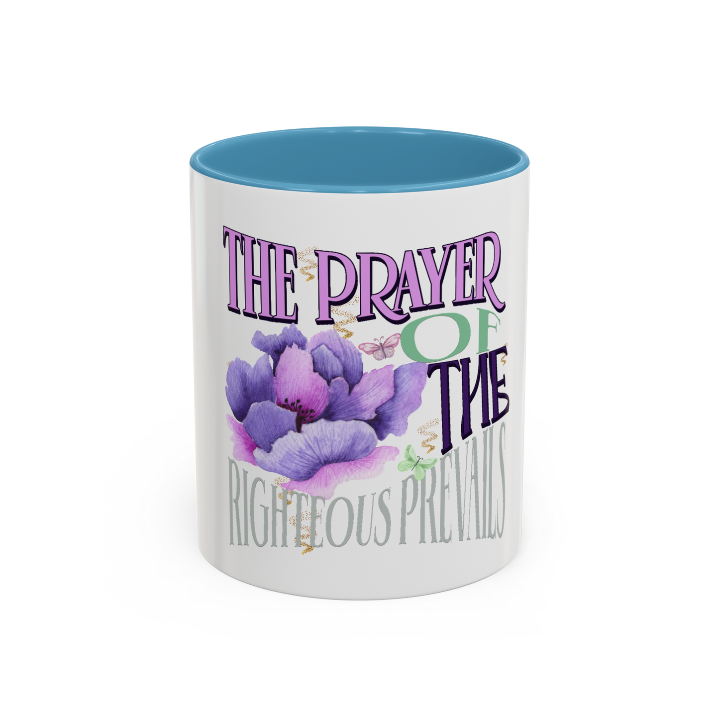 The Prayer Of The Righteous Christian Coffee Cup