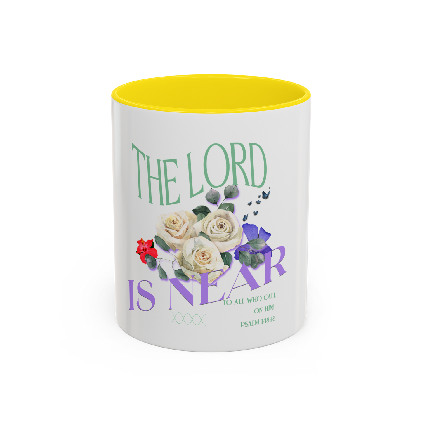 The Lord Is Near Christian Coffee Cup