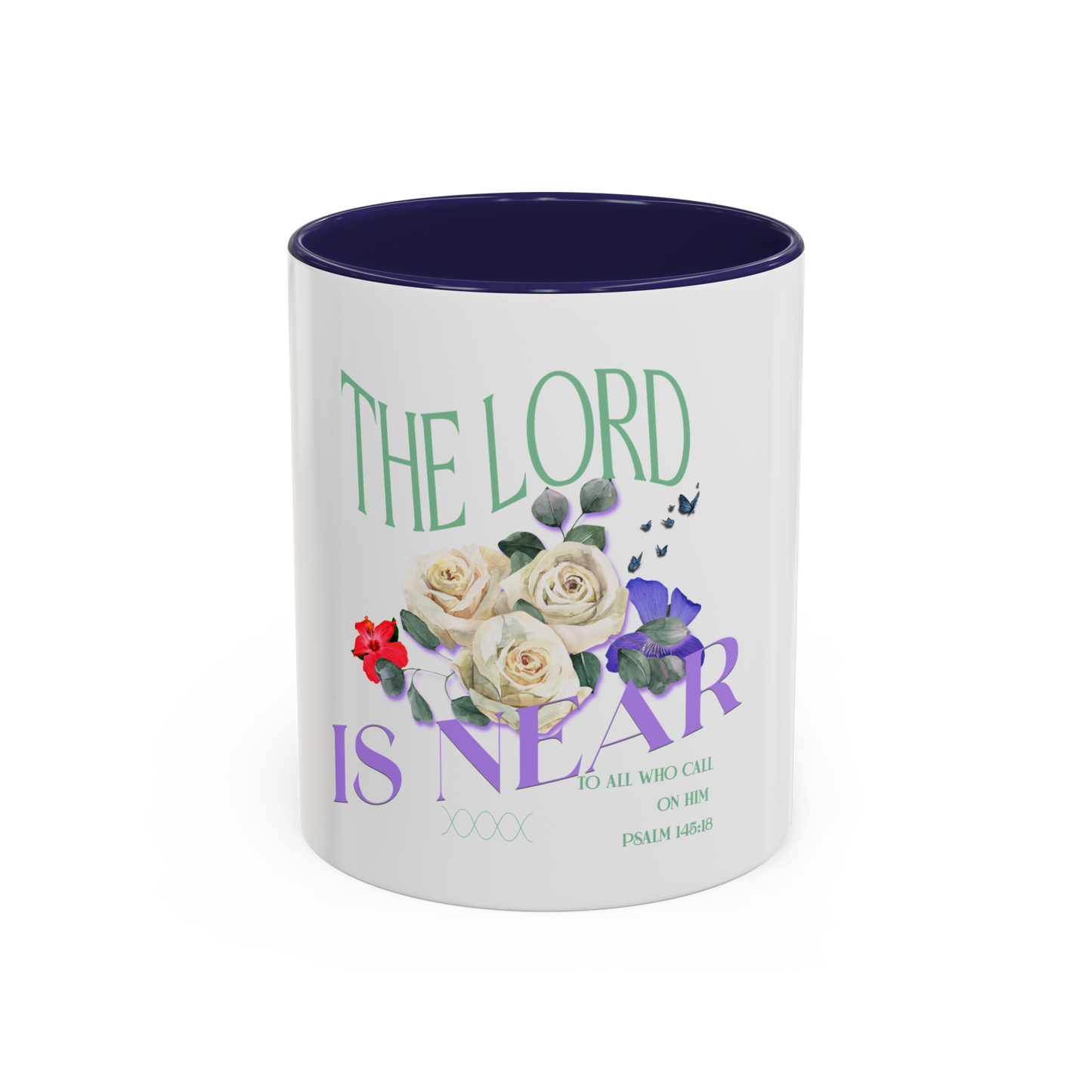 The Lord Is Near Christian Coffee Cup