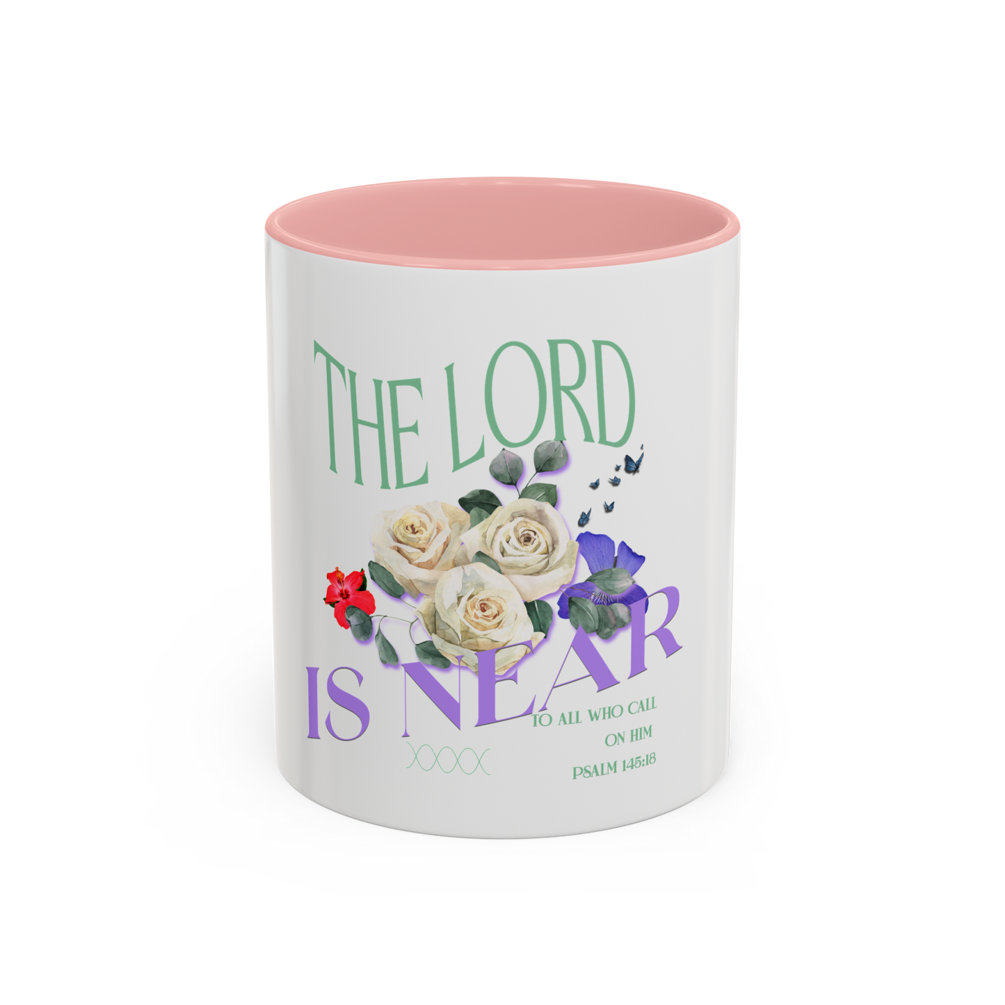 The Lord Is Near Christian Coffee Cup