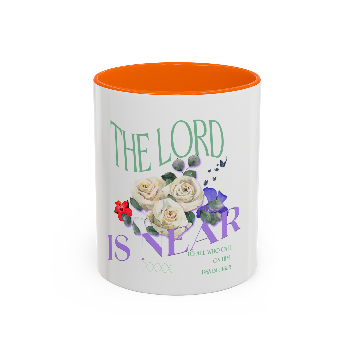 The Lord Is Near Christian Coffee Cup