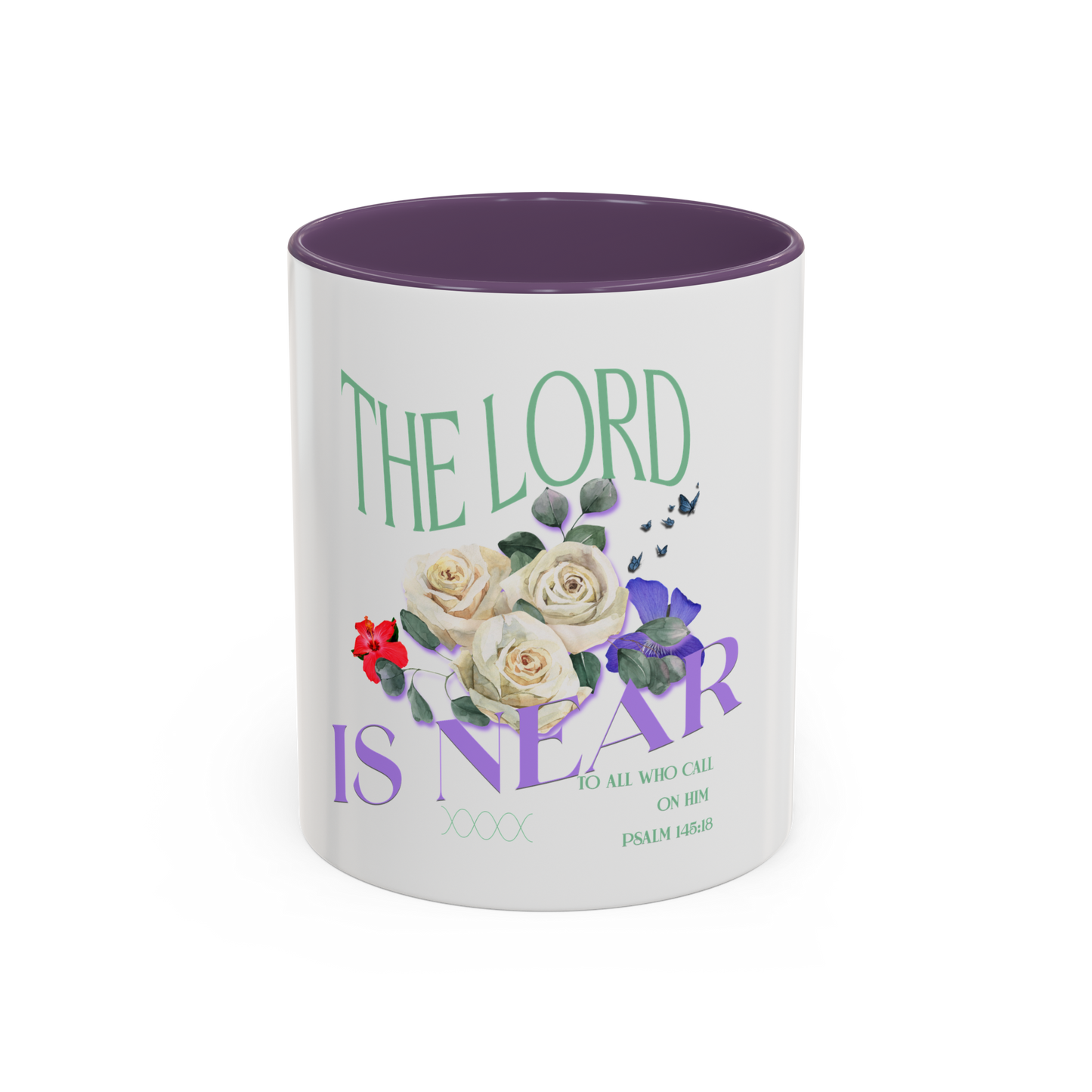 The Lord Is Near Christian Coffee Cup