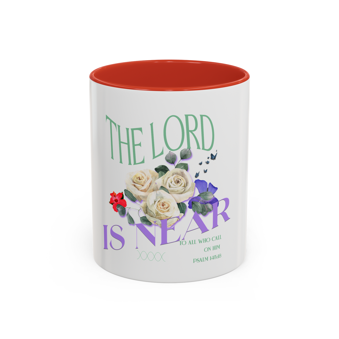 The Lord Is Near Christian Coffee Cup