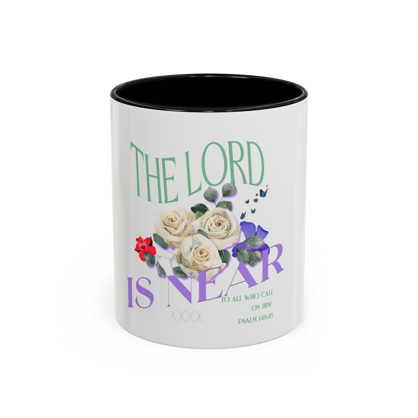 The Lord Is Near Christian Coffee Cup