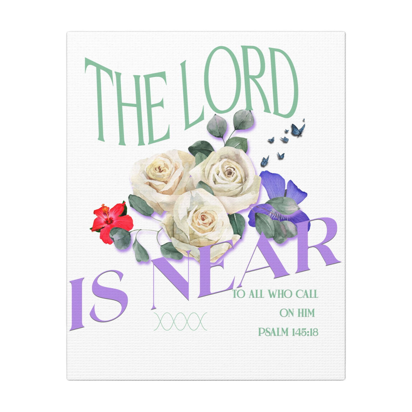 The Lord Is Near Scripture Print