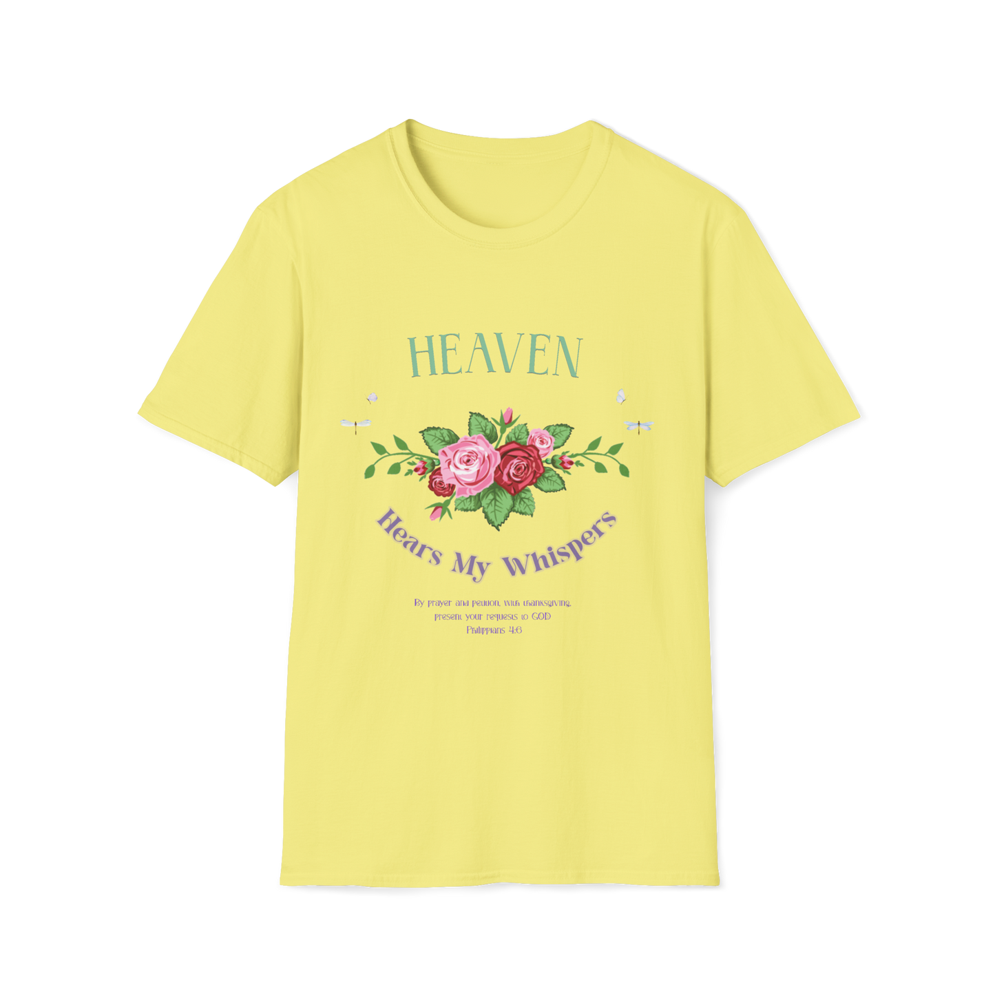 Heaven Hears My Whispers Faith-Based Apparel for Women & Men