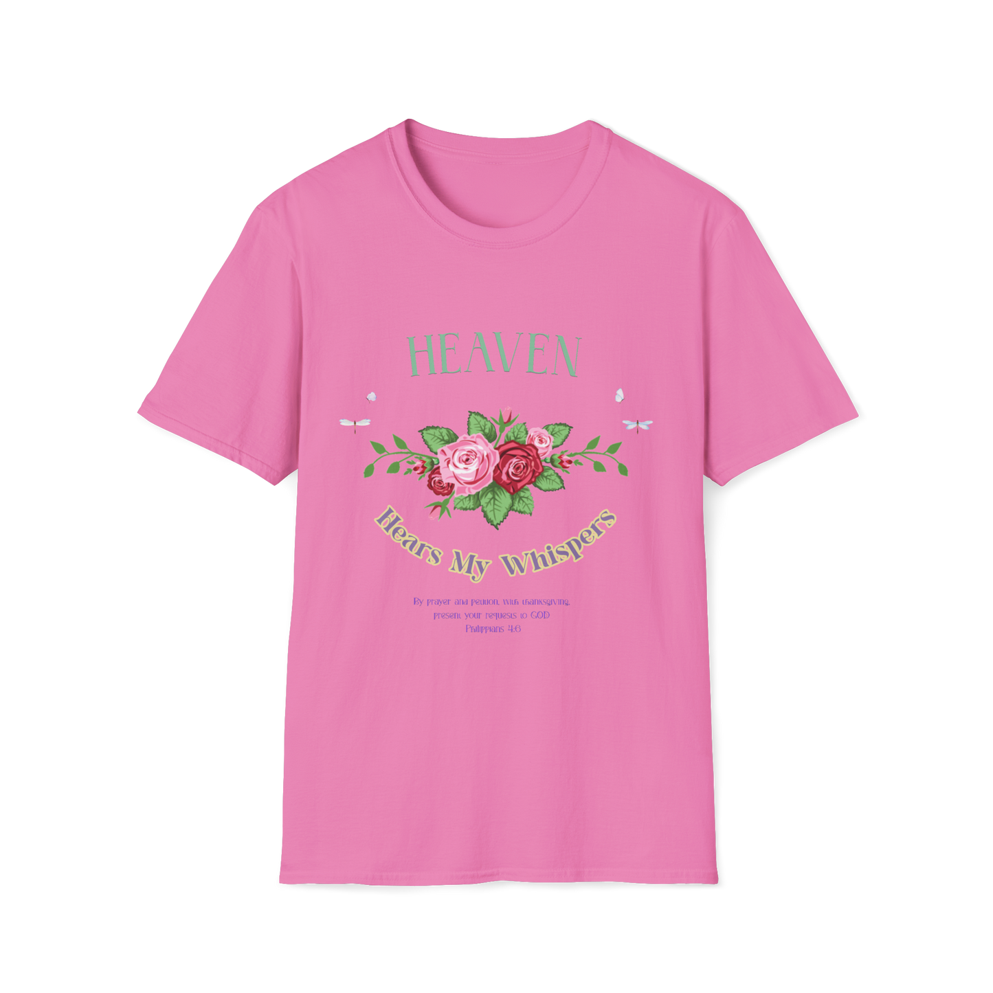 Heaven Hears My Whispers Faith-Based Apparel for Women & Men
